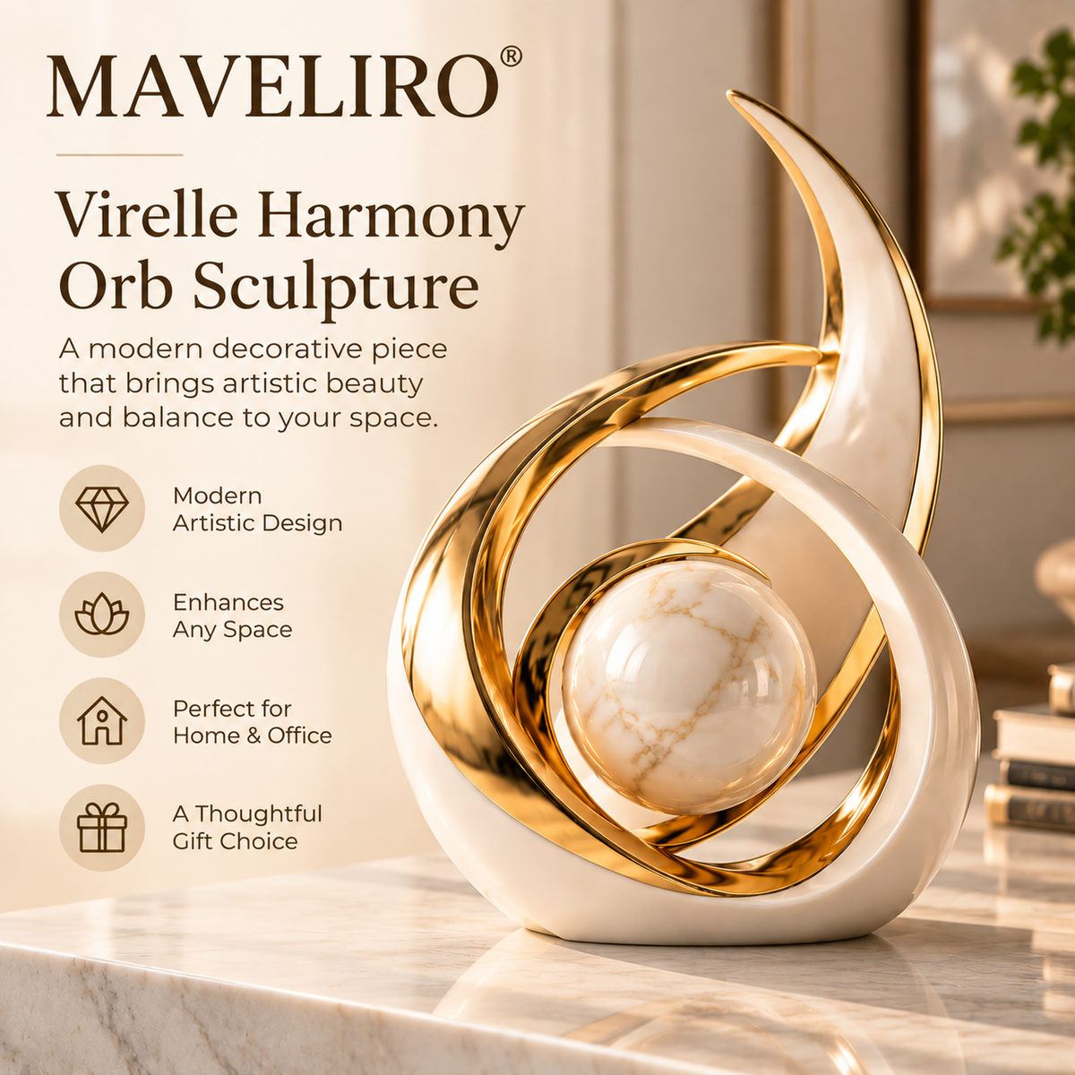 MAVELIRO® Aurevia Balance Sculpture