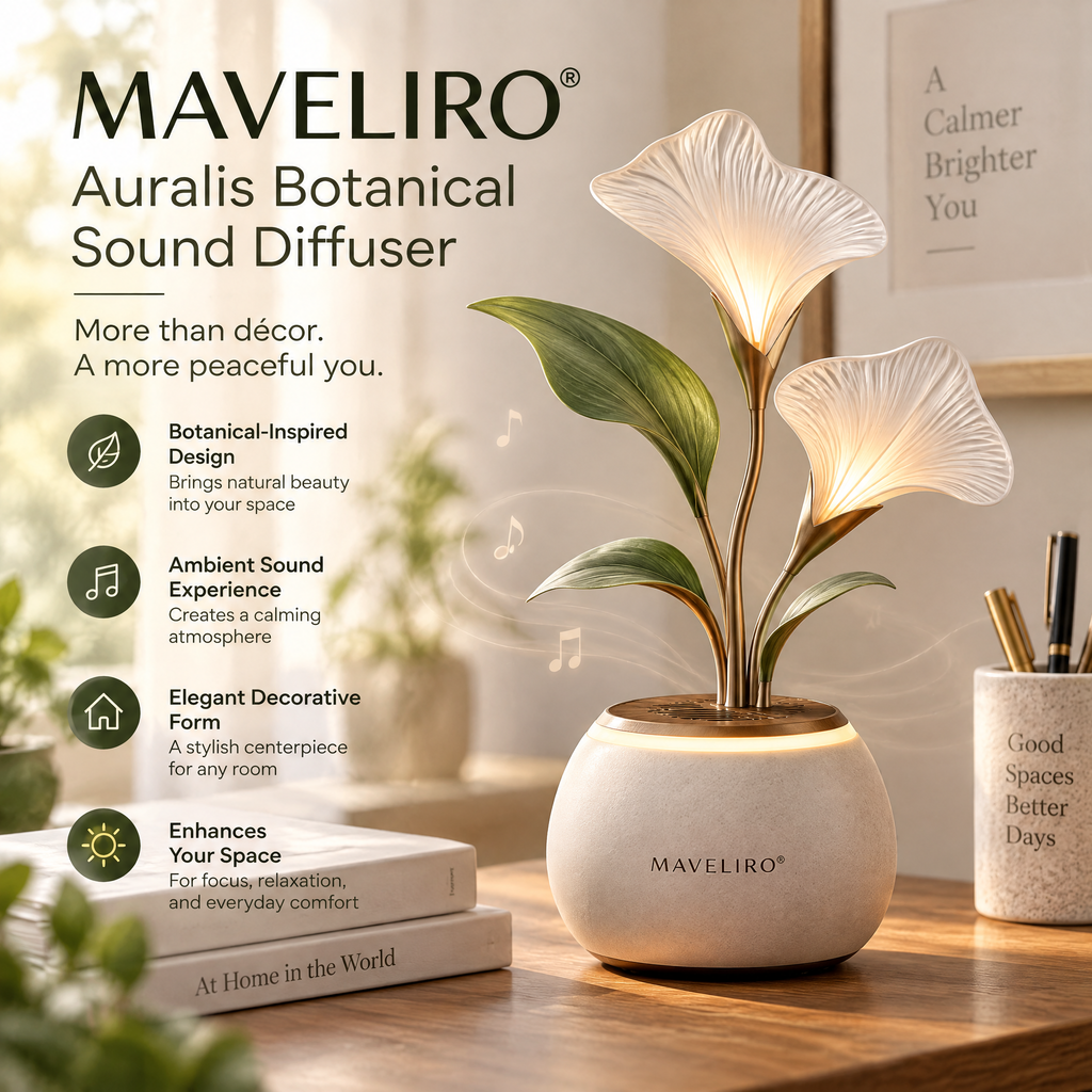 MAVELIRO® Auralis Botanical Sound Diffuser