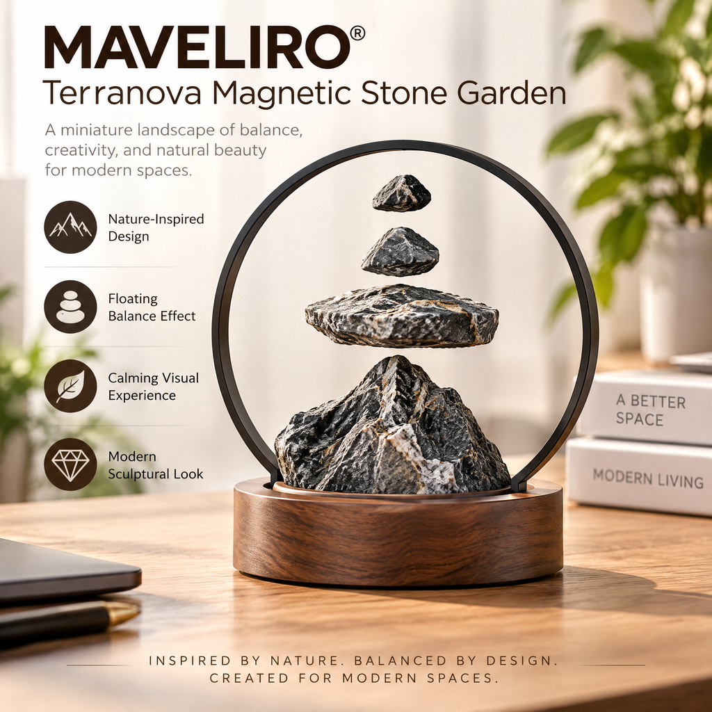 MAVELIRO® Terranova Magnetic Stone Garden