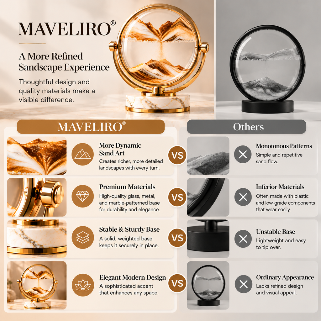 MAVELIRO® Solvane Kinetic Sandscape
