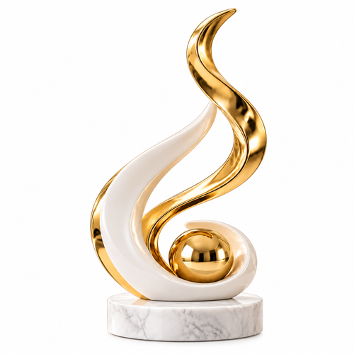 MAVELIRO® LuminaFlow™ Desktop Accent Sculpture