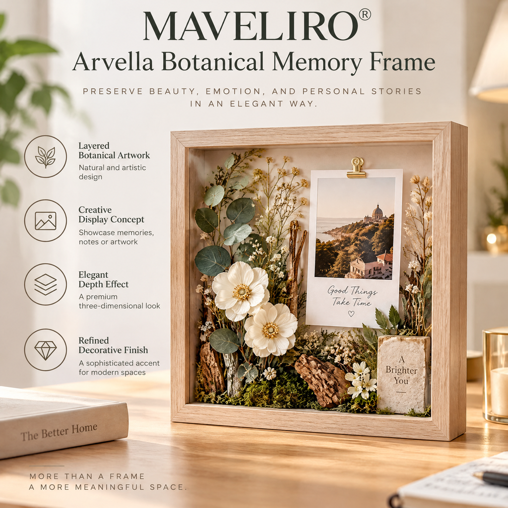 MAVELIRO® Arvella Botanical Memory Frame