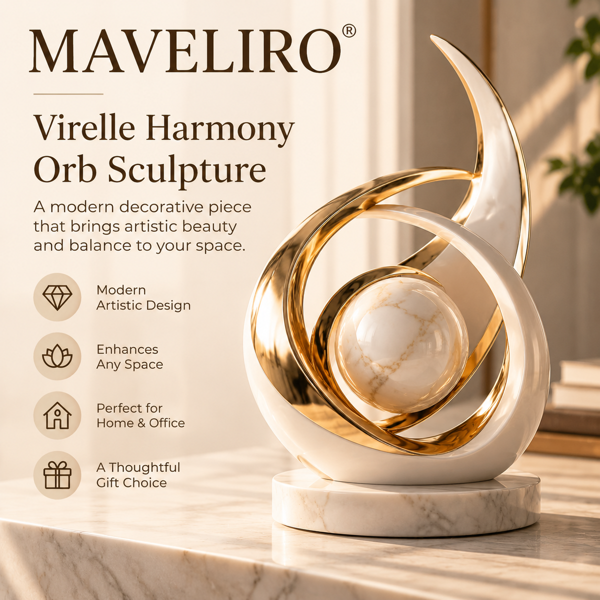 MAVELIRO® Aurevia Balance Sculpture